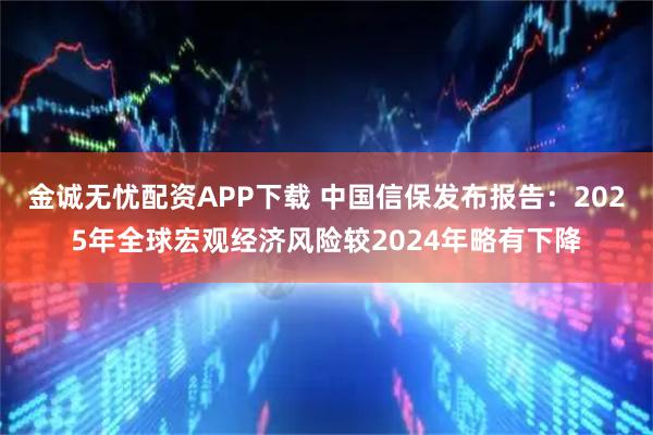 金诚无忧配资APP下载 中国信保发布报告：2025年全球宏观经济风险较2024年略有下降